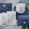 Thiệp cưới cao cấp MT xanh dương